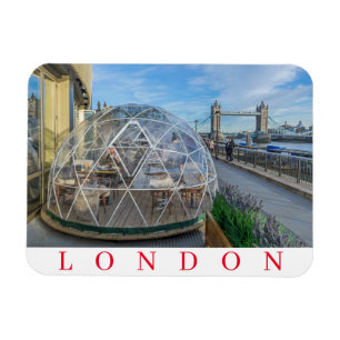 London giant igloo fridge magnet