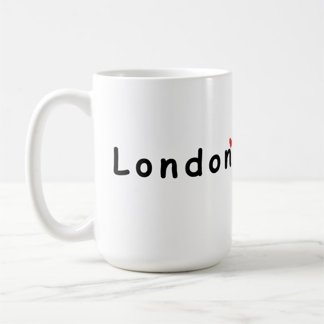 London Great Britain Coffee Mug (Left)