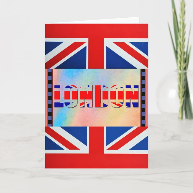 London Greeting Card (Front)