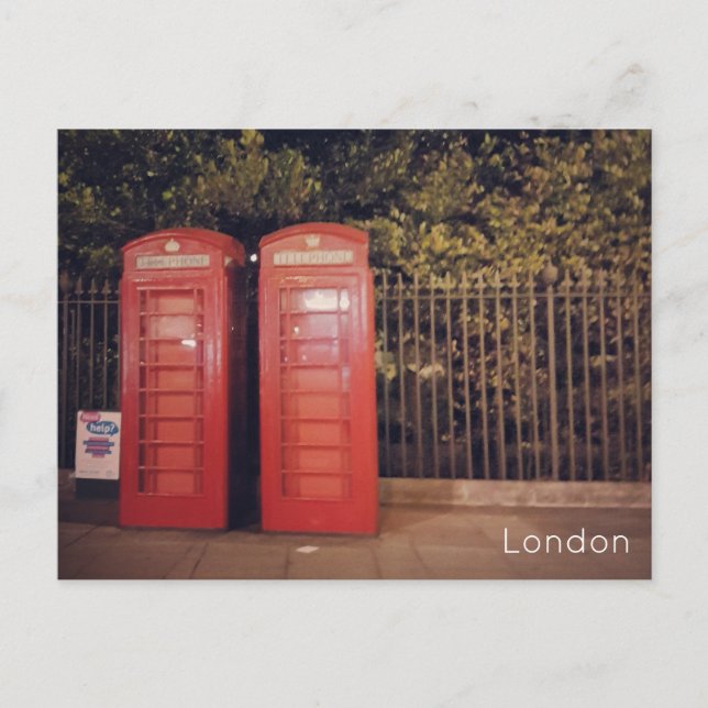 London Holiday Postcard (Front)