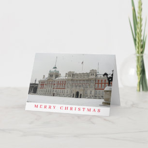 London Horse Guards Parade Christmas card