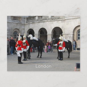 London - Horse Guards Parade Holiday Postcard