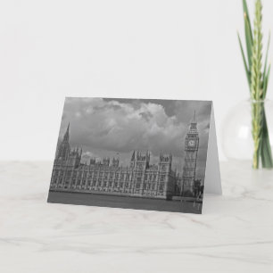 London Houses of Parliament & Big Ben Card