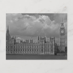 London Houses of Parliament & Big Ben Postcard