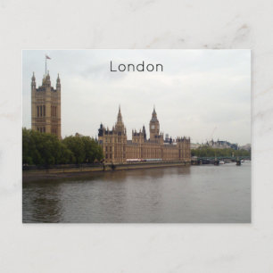 London - Houses of Parliament Holiday Postcard