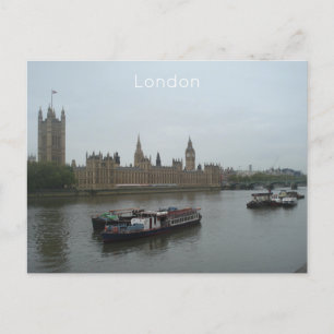 London - Houses of Parliament Holiday Postcard