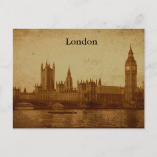 London, Houses of Parliament Postcard