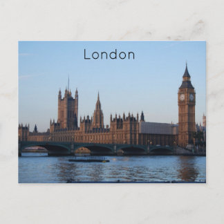 London, Houses of Parliament Postcard
