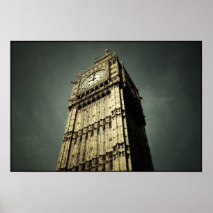 London Houses of Parliament Poster