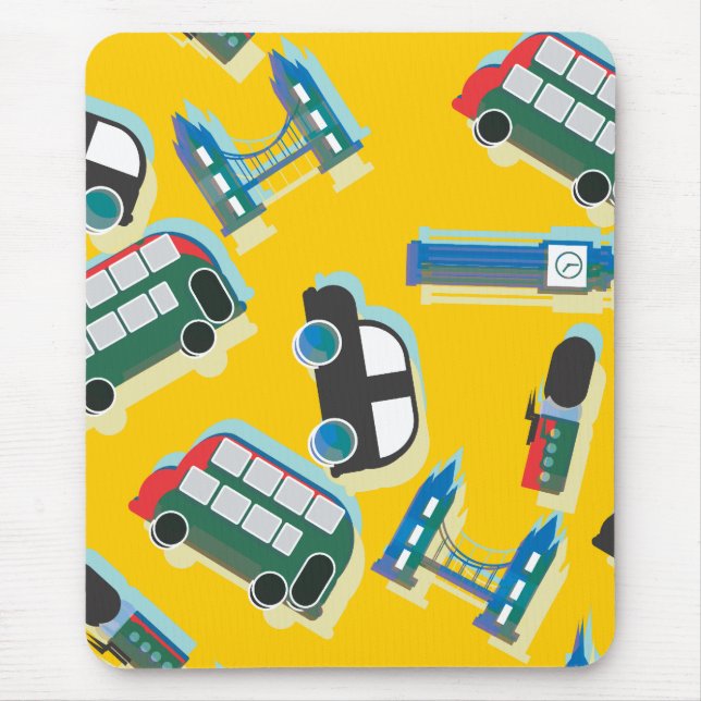 London Icons Mouse Pad (Front)