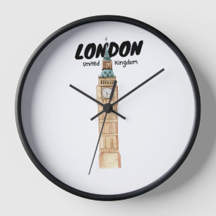 London Images Wall Clock