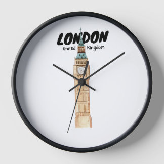 London Images Wall Clock