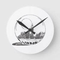 London in a glass ball .