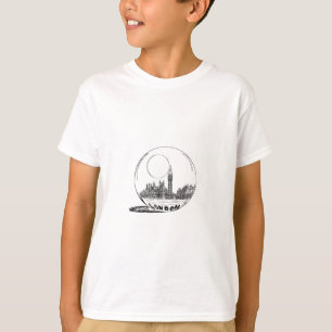 London in a glass ball . T-Shirt