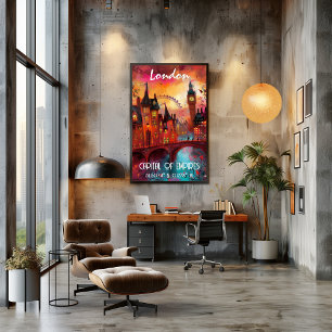 London in Contemporary Art Poster