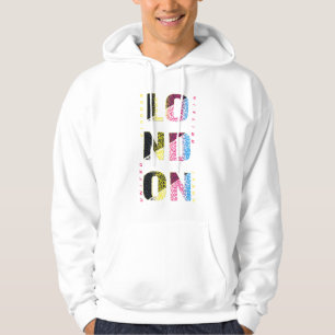 London in multicolors hoodie