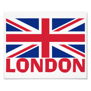 London in Red Photo Print