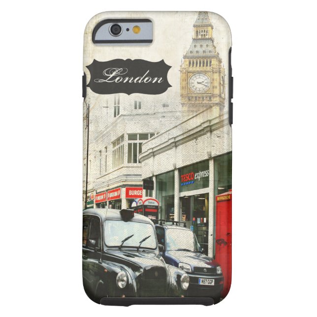 London iphone 6 Tough Cell Case (Back)