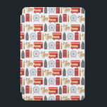 London Landmarks Icon Collage iPad Mini Cover<br><div class="desc">All the favourites including the Queen's corgi on decorative London collage gifts,  cases and accessories.</div>