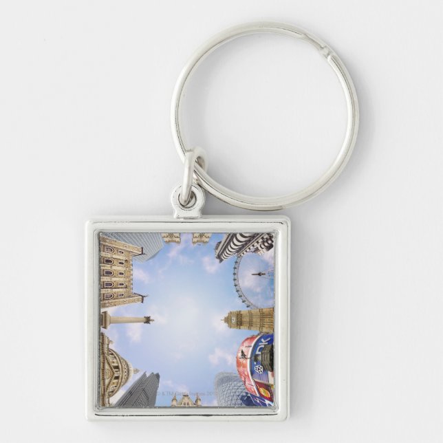 London Landmarks Key Ring (Front)