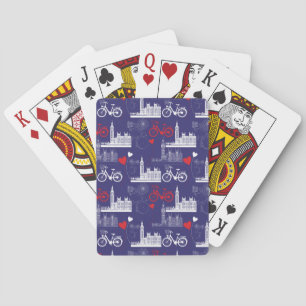London Landmarks Pattern Playing Cards