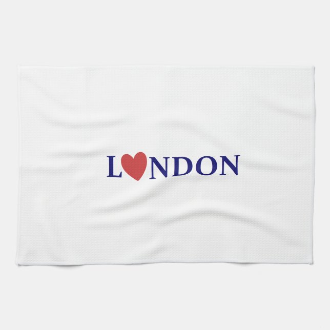 London love tea towel (Horizontal)
