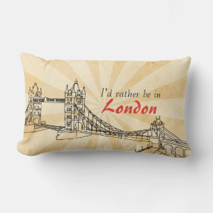 London Lumbar Throw Pillow
