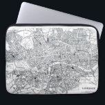 London Map Laptop Sleeve<br><div class="desc">Historic map of London</div>