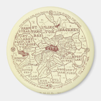 London Map Magnet