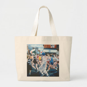 London Marathon 1996 Large Tote Bag