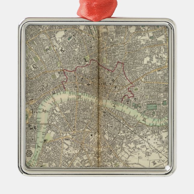 London Metal Ornament (Front)