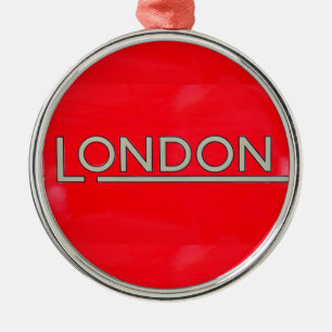 London Metal Ornament