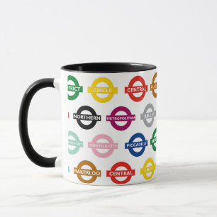London Metro Signs Mug