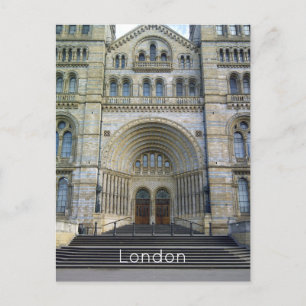 London - Natural History Museum Holiday Postcard