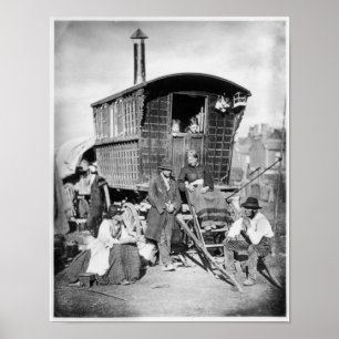 London Nomades, c.1876 Poster