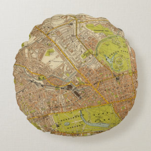 London Northwest Round Cushion