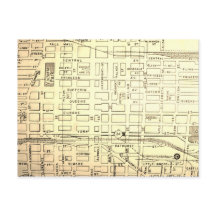 London, Ontario, Canada Vintage Map