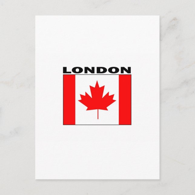 London, Ontario Postcard (Front)