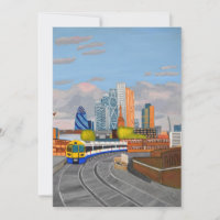 London Overground invitation card