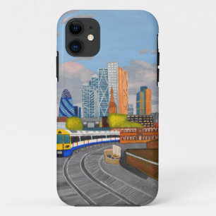 London Overland train- Hoxton station iPhone 11 Case