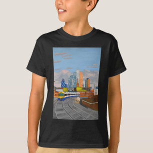 London Overland train- Hoxton station T-Shirt