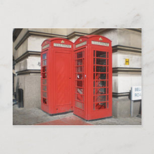 London Phone Booth Products Postcard