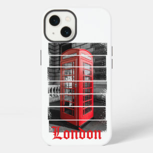 London Phone Box Vintage Souvenir iPhone 13 Case