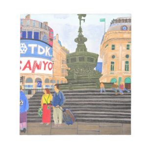 London, Piccadilly Circus Notepad
