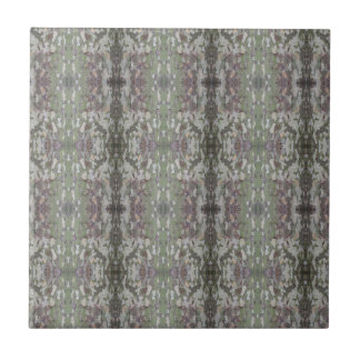 London Plane Tree Bark Patterned 4.25 Square Ceramic Tile