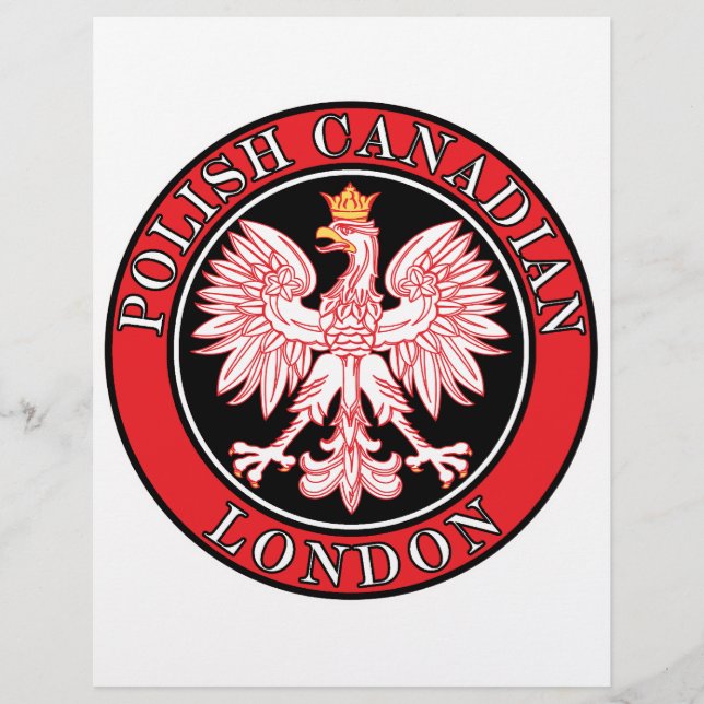 London Polish Canadian Eagle Flyer (Front)