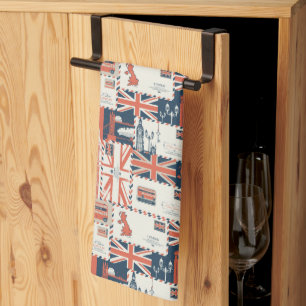 London Post Kitchen Towel