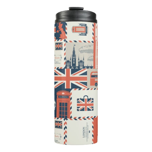 London Post Thermal Tumbler (Front)