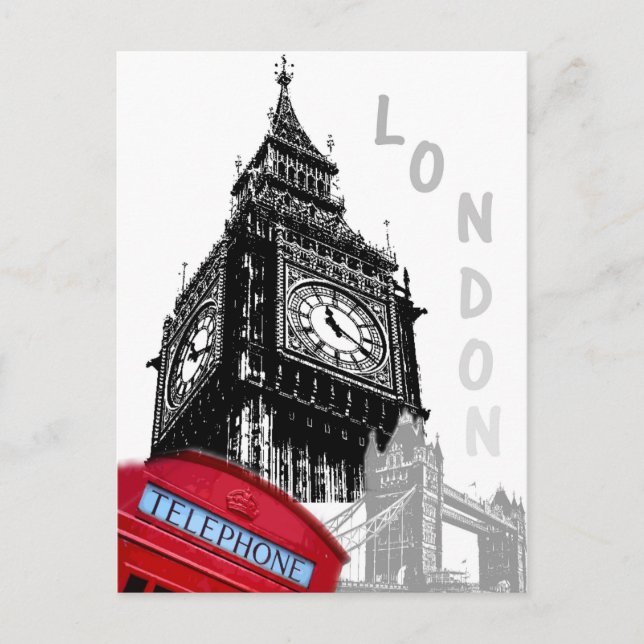 London Postcard (Front)