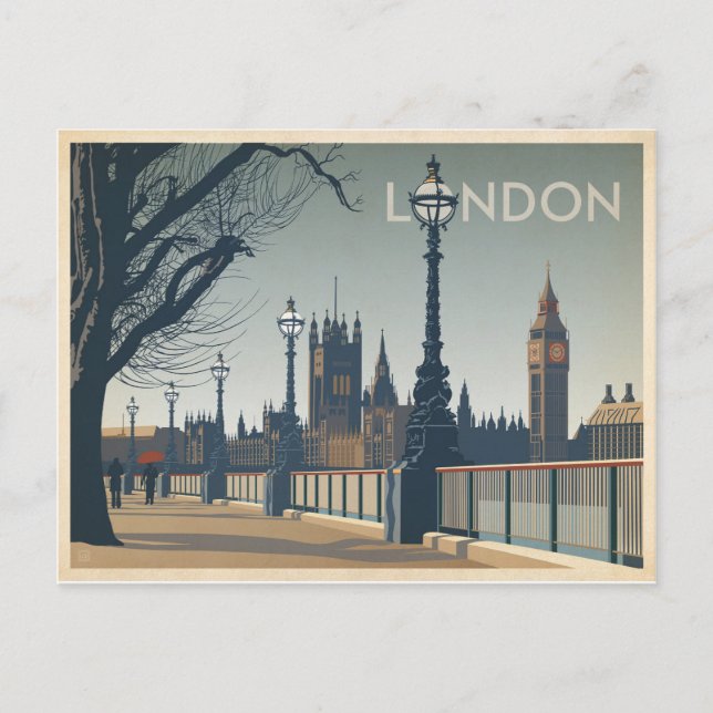 London Postcard (Front)